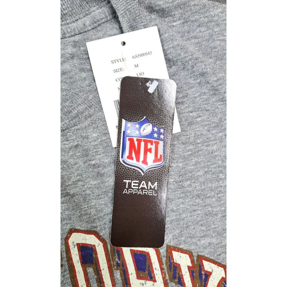 New York Giants T-Shirt NFL Grey Size Men Medium Football New With Tags NY Gray - Picture 5 of 7
